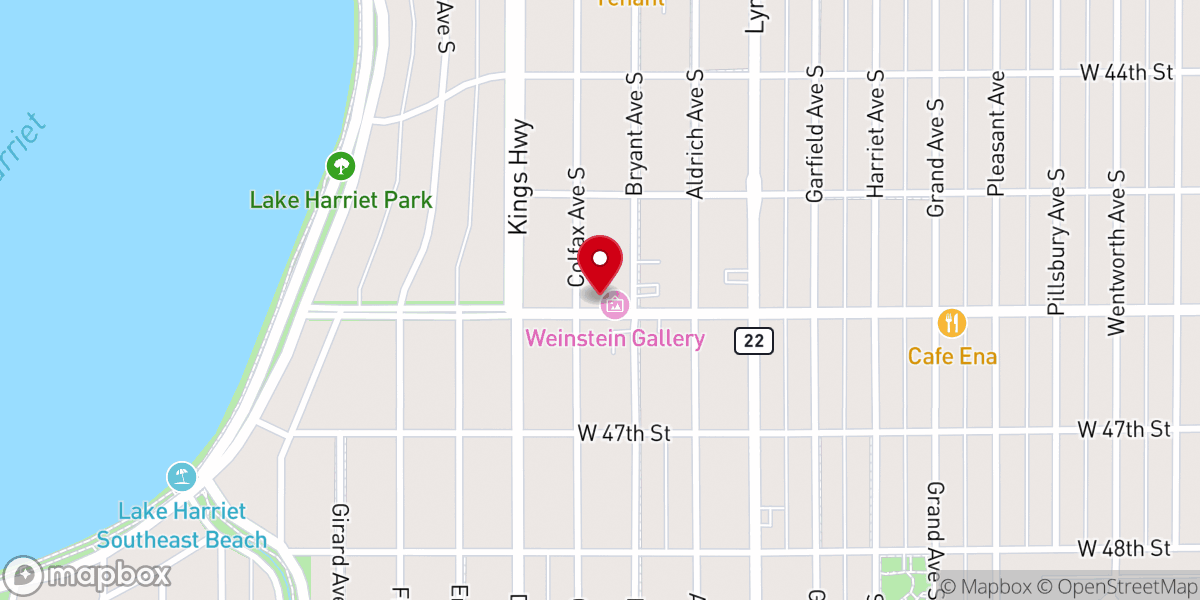 Map showing location of St. Luke's Episcopal Church