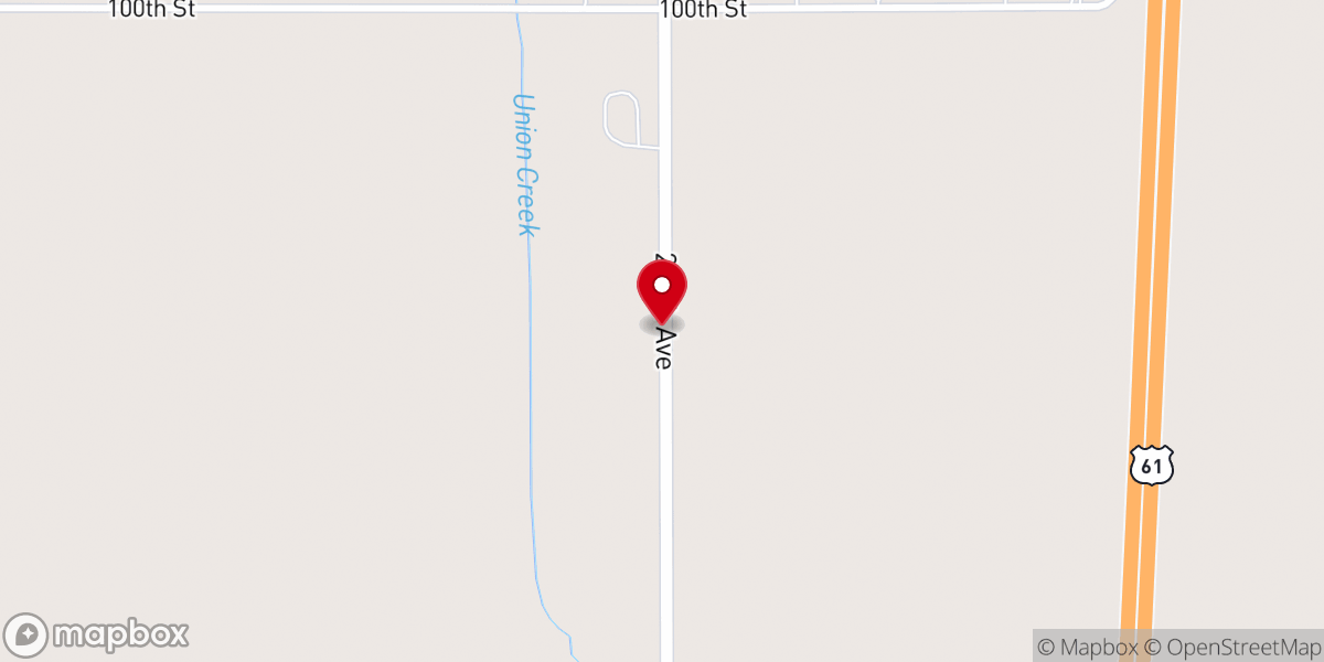 Map showing location of Midnight Farm