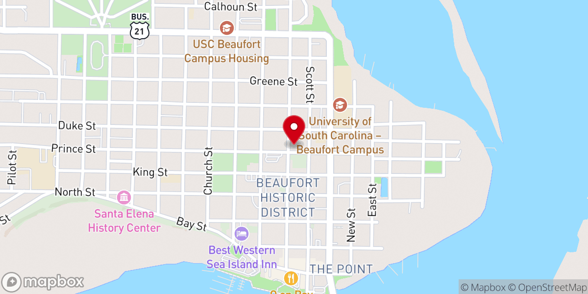 Map showing location of Wesley United Methodist Church