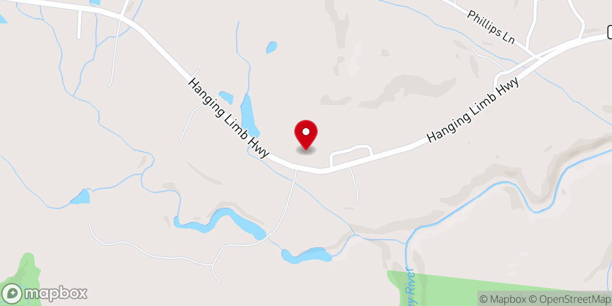 Map showing location of Mineral Springs Missionary Baptist Church