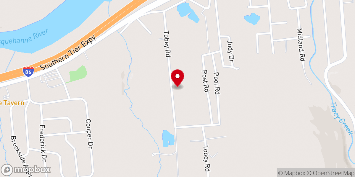 Map showing location of New Heart Alliance Church