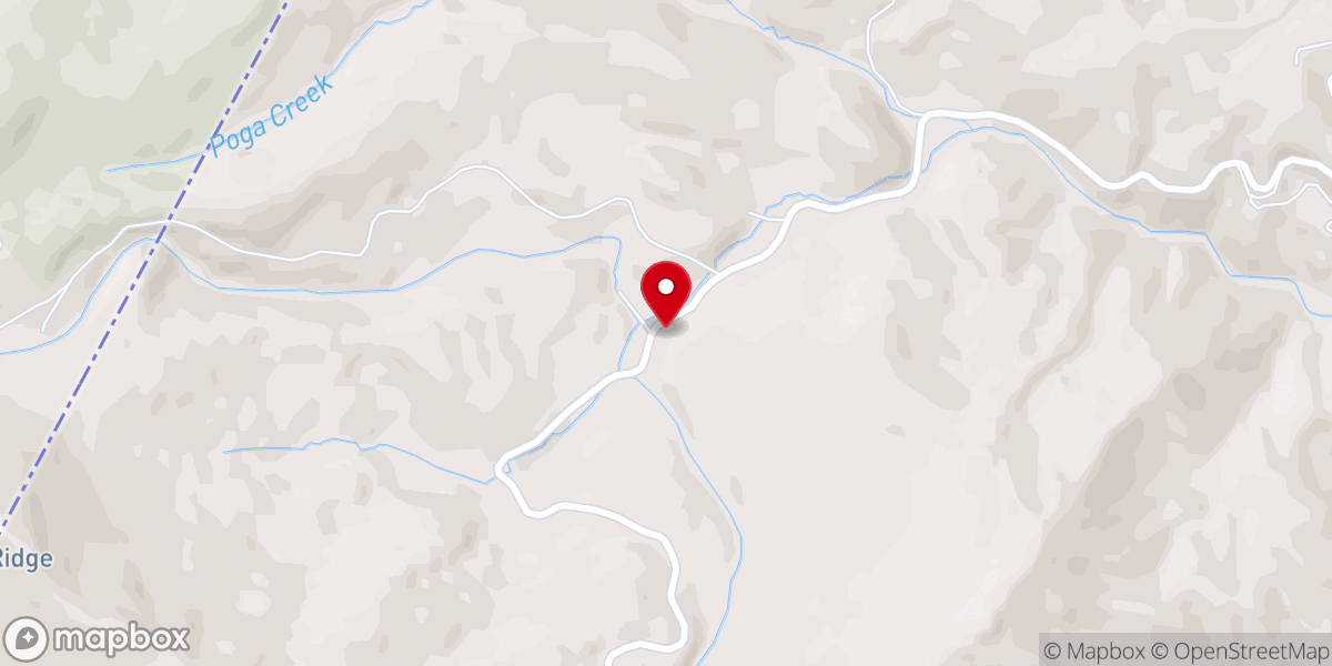 Map showing location of Crooked Stick Wilderness Retreat