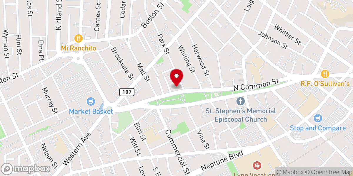 Map showing location of Iglesia de Dios del espiritu Santo