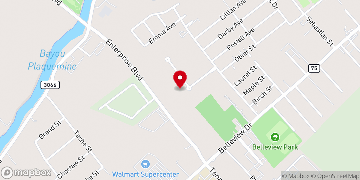 Map showing location of Mount Zion Baptist Church No 2