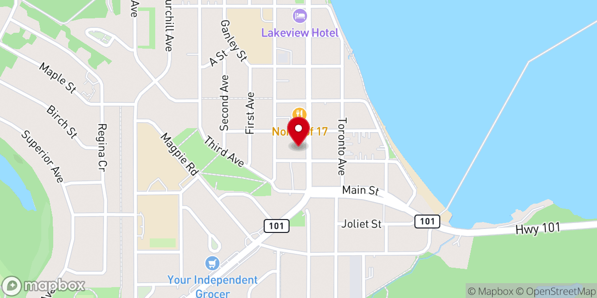 Map showing location of St. Monica