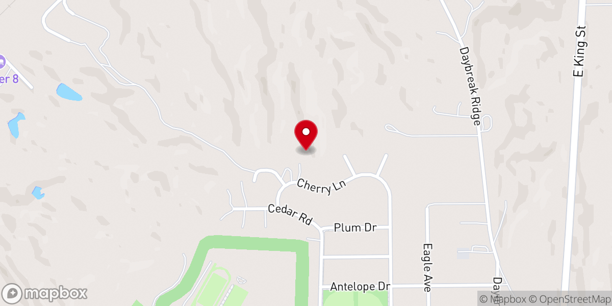 Map showing location of United Methodist Church
