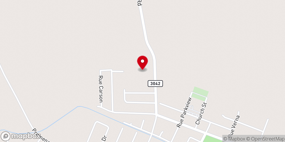 Map showing location of Christ Cathedral of Praise