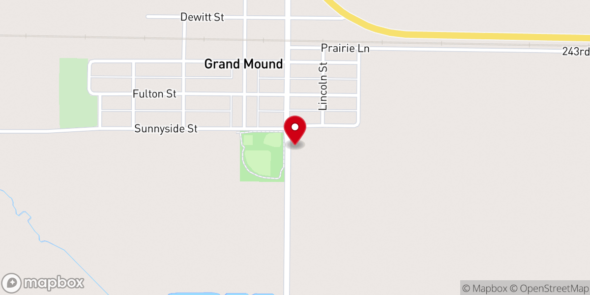 Map showing location of God’s Family Baptist Church - Food Distribution Center