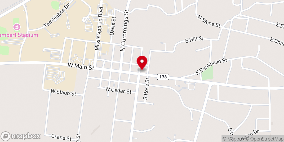 Map showing location of Christ the King Church