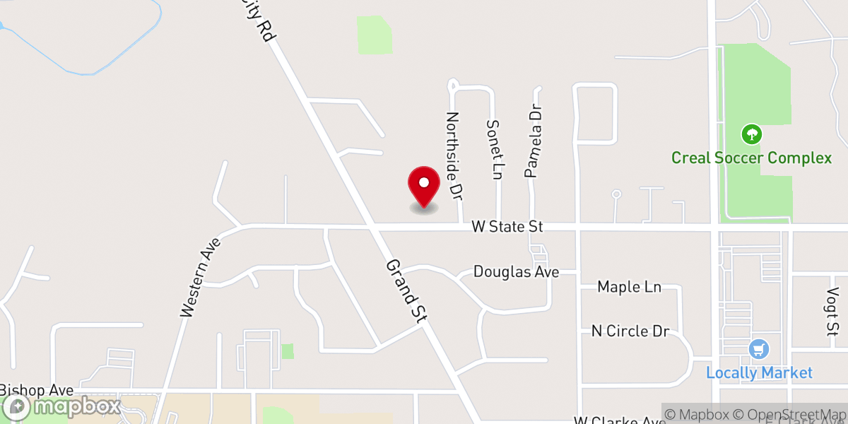 Map showing location of Community of Christ - Coldwater