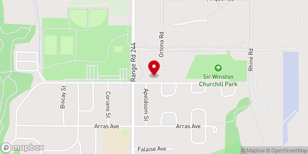 Map showing location of Chapel of St Luke And St John