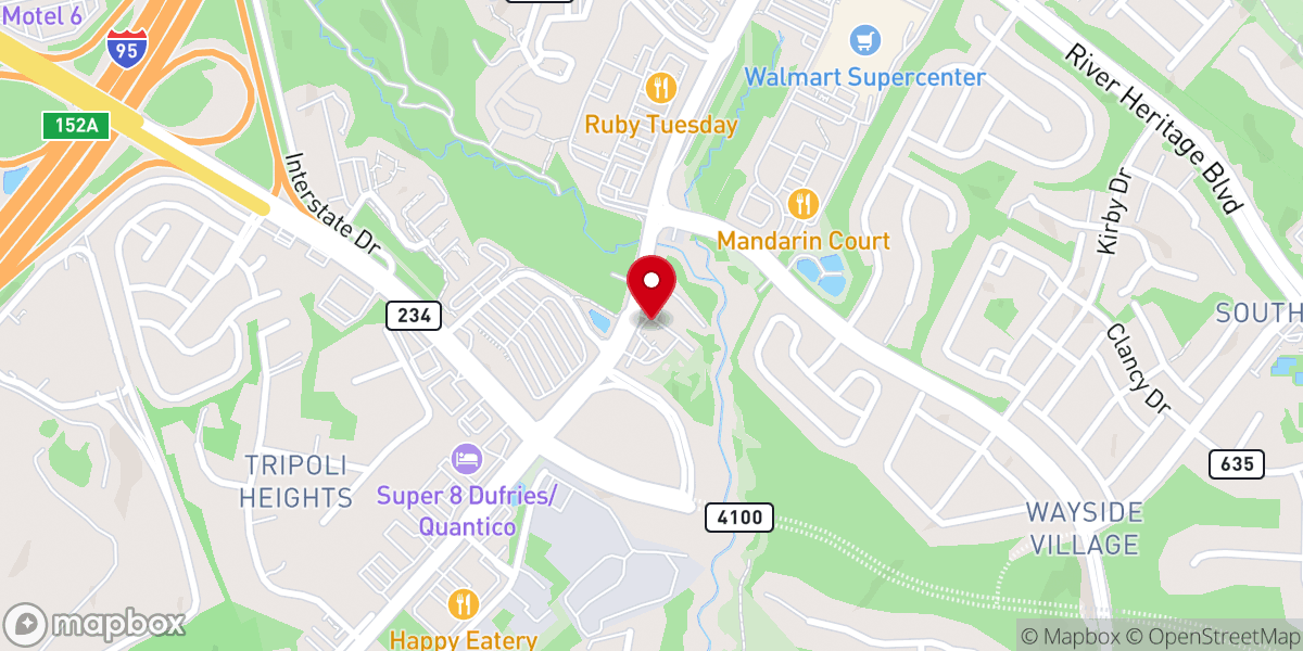 Map showing location of PIWC Dumfries