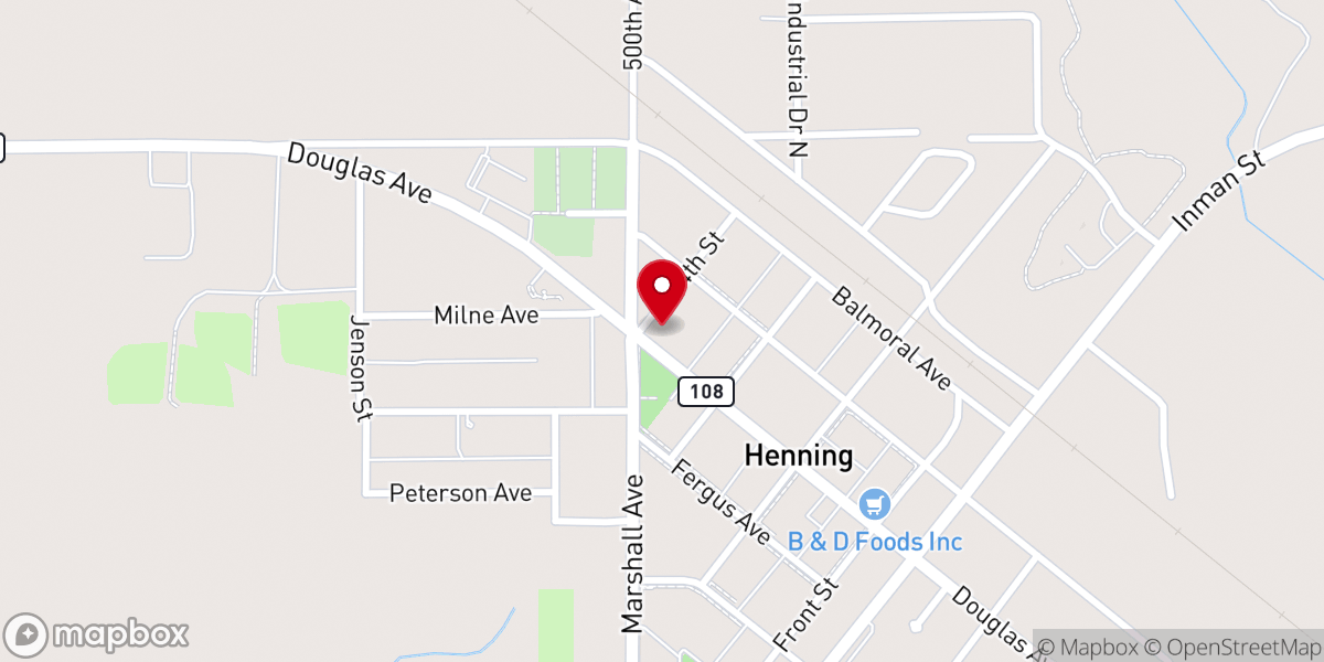 Map showing location of Trinity Center