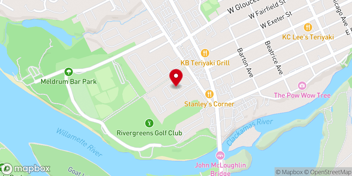Map showing location of Fairway Village
