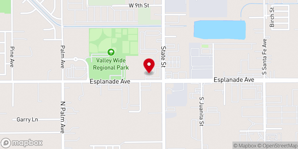 Map showing location of Iglesia Cristiana Evangelica Templo de Milagros