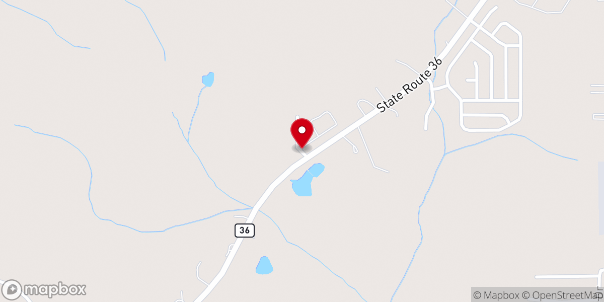 Map showing location of Joshua’s Place Food Bank