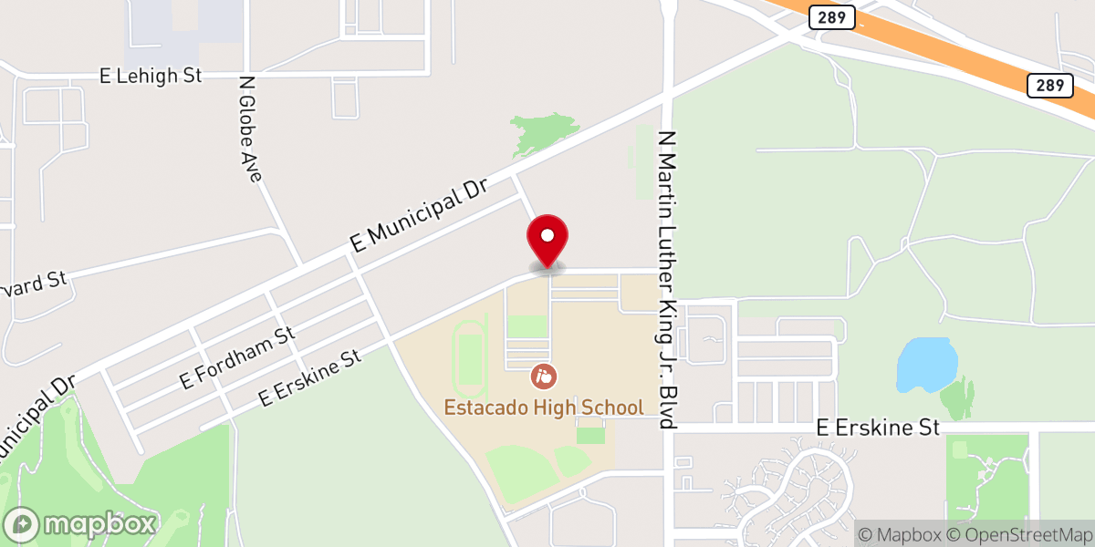 Map showing location of Soldiers of God Ministry
