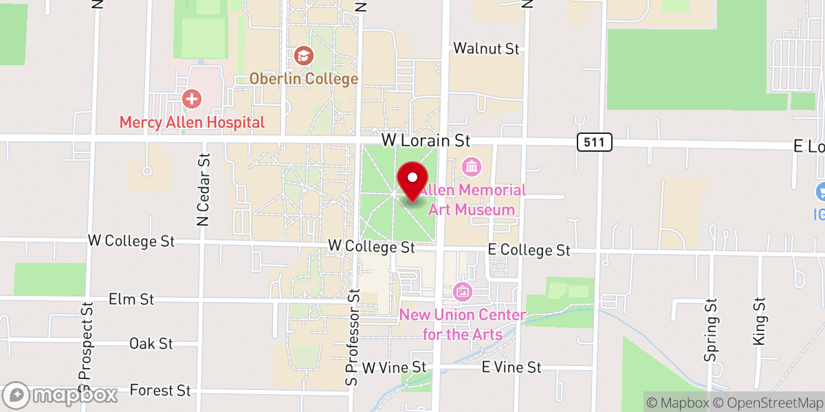 Map showing location of Tappan Square