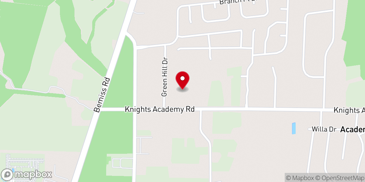 Map showing location of Abundant Life Church of God