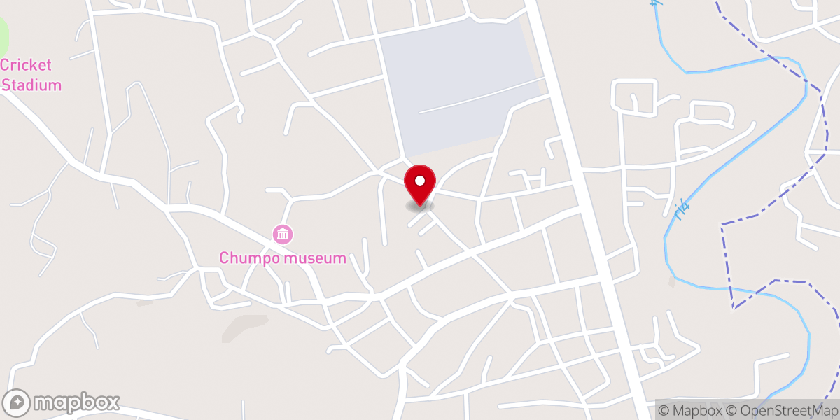 Map showing location of United Nagamese Christian Church