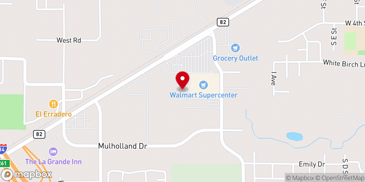 Map showing location of Mountain Life Church