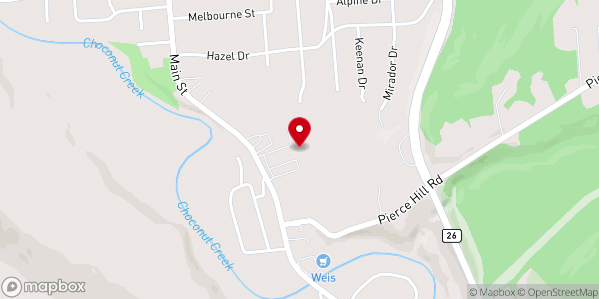 Map showing location of Our Lady of Sorrows - Food Pantry