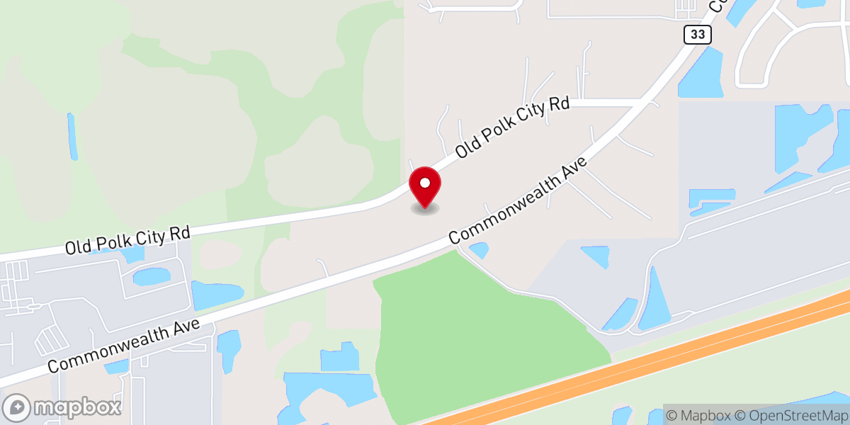 Map showing location of Faith Baptist Church