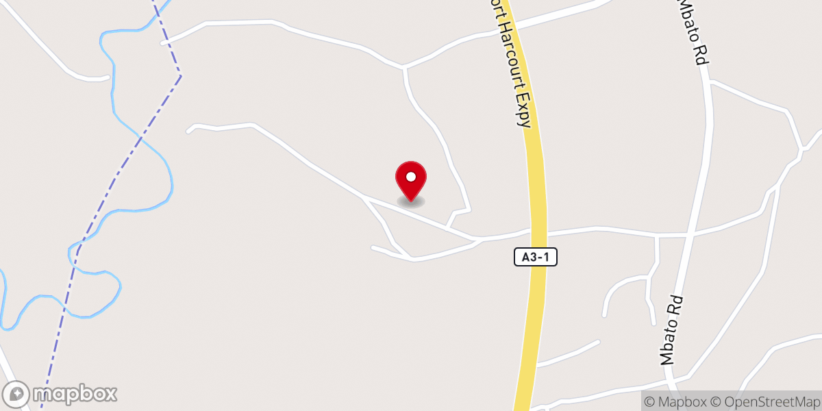Map showing location of St Augustine's Anglican Church, Ohuhu West Archdeacory