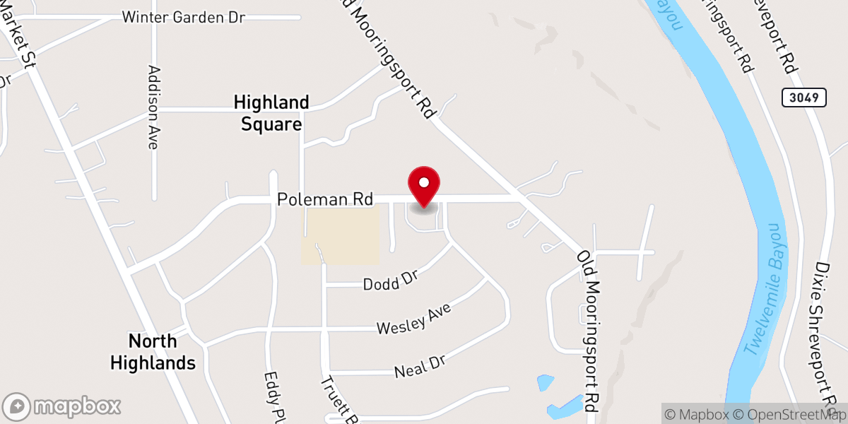 Map showing location of North Highlands United