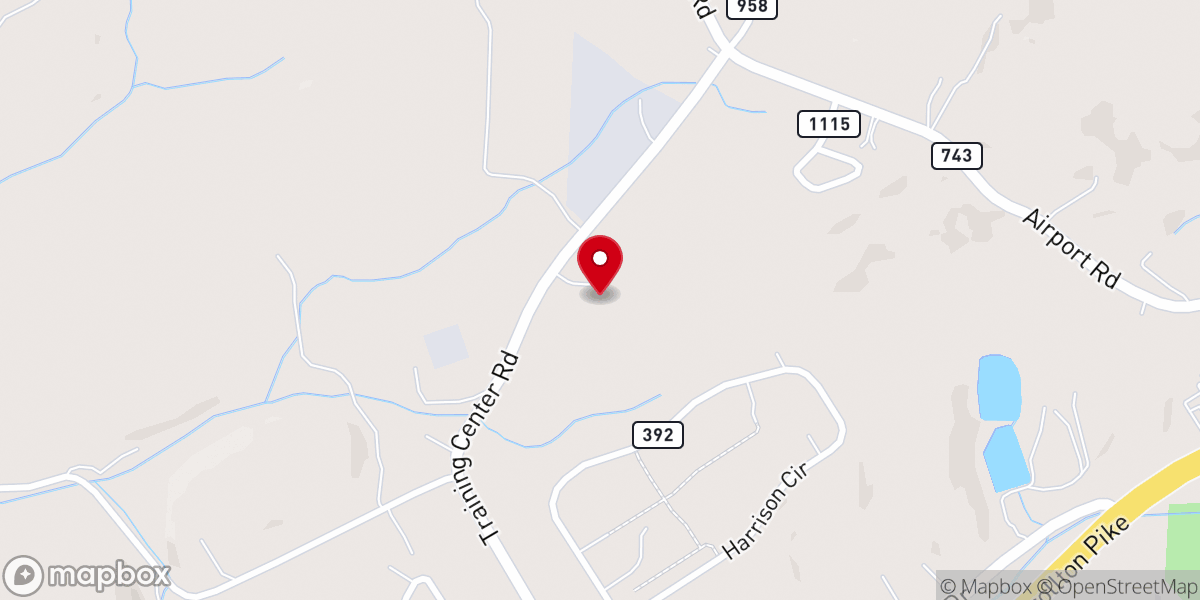 Map showing location of Justified Reformed Baptist Church