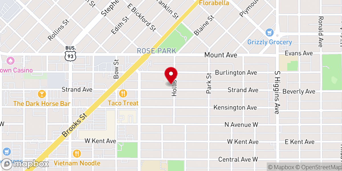 Map showing location of Community of Saint Columba