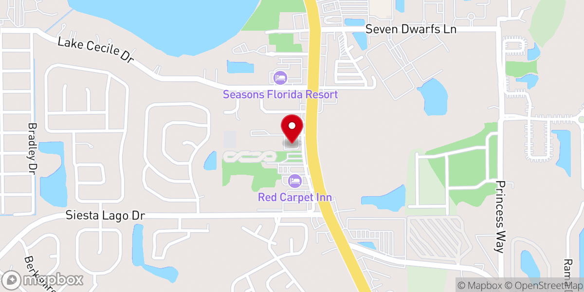 Map showing location of Centro Cristiano Casa de Misericordia