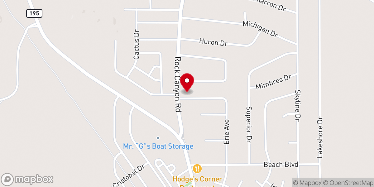 Map showing location of House of Renewal