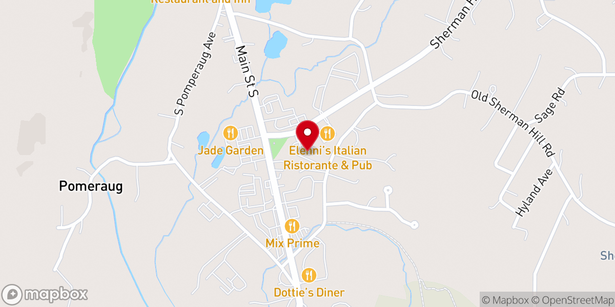 Map showing location of Artech Church Interiors Inc