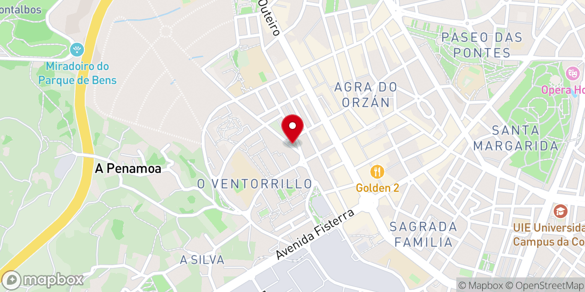 Map showing location of Piso en Monasterio de Caaveiro