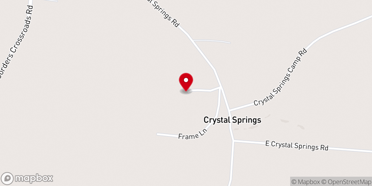Map showing location of House of Prayer and Worship