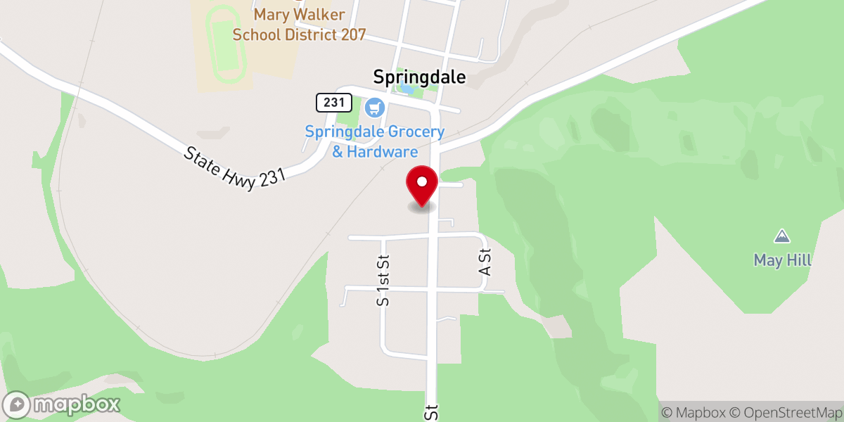 Map showing location of Sacred heart church