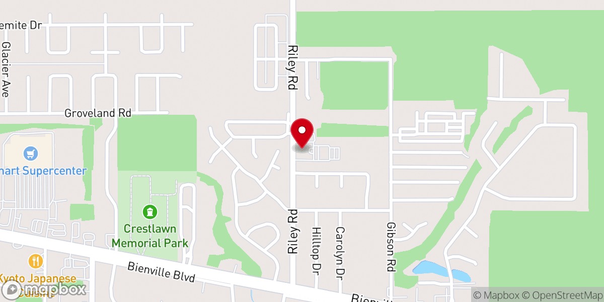 Map showing location of St Elizabeth Seton Catholic Church