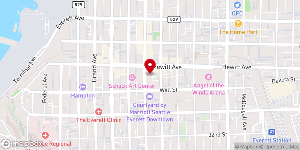 Map showing location of Destiny Life Church