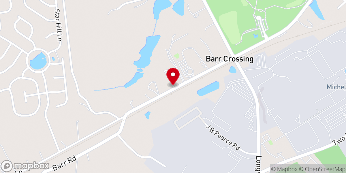 Map showing location of Calvary Chapel Thrift Store