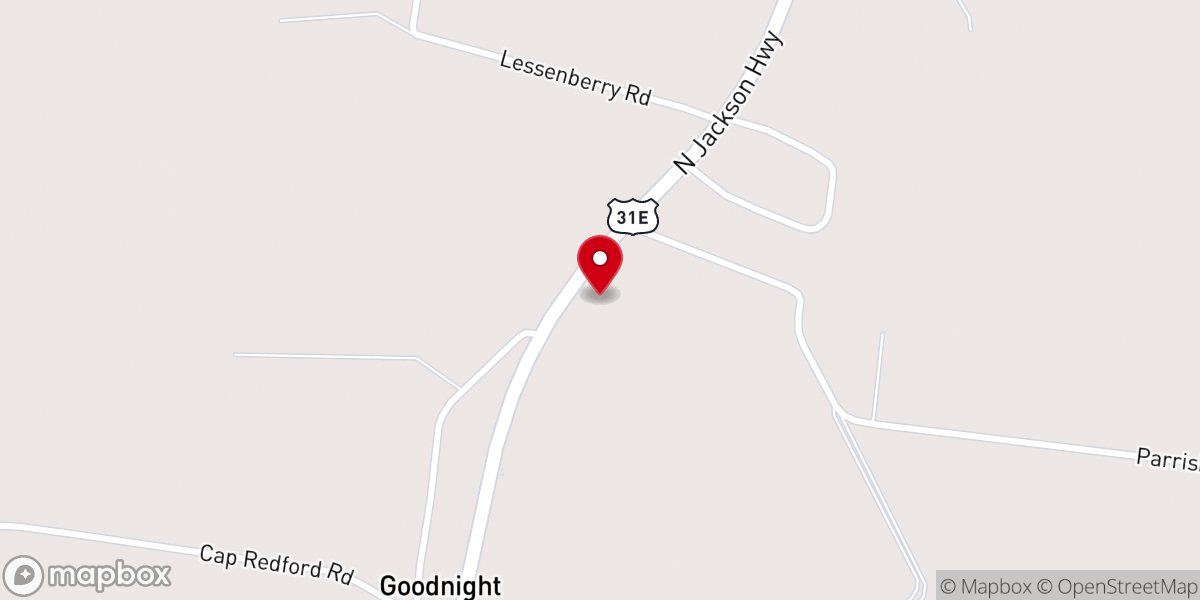 Map showing location of United Faith Independent Church