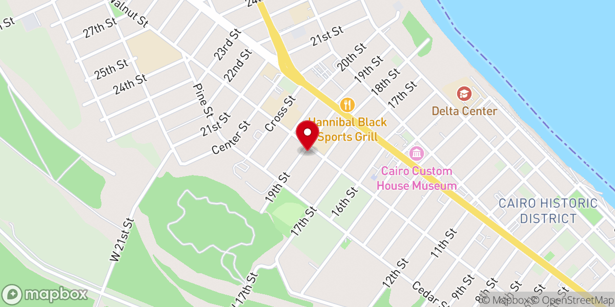 Map showing location of Klondike Holy Trinity Church