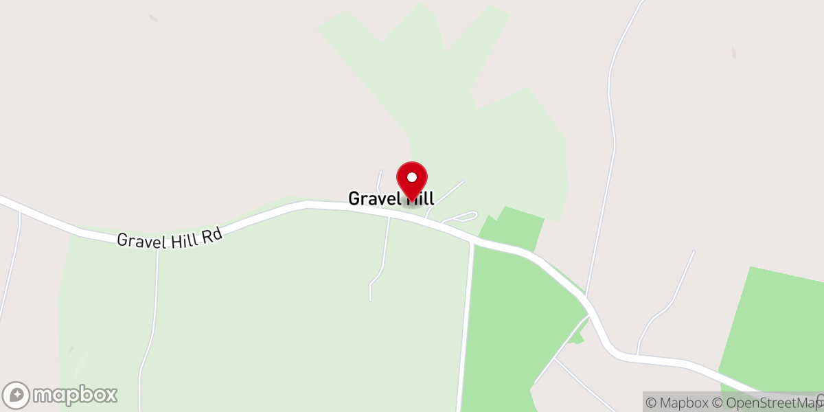 Map showing location of Brown Chapel