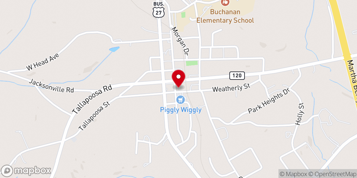 Map showing location of New Testament Church Of God