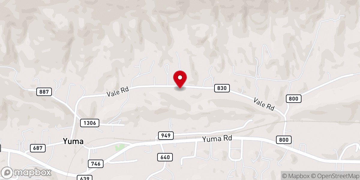 Map showing location of Maranatha Baptist Temple