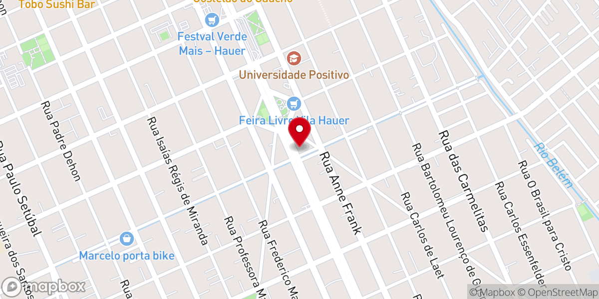 Map showing location of Igreja Pentecostal Deus é Santo
