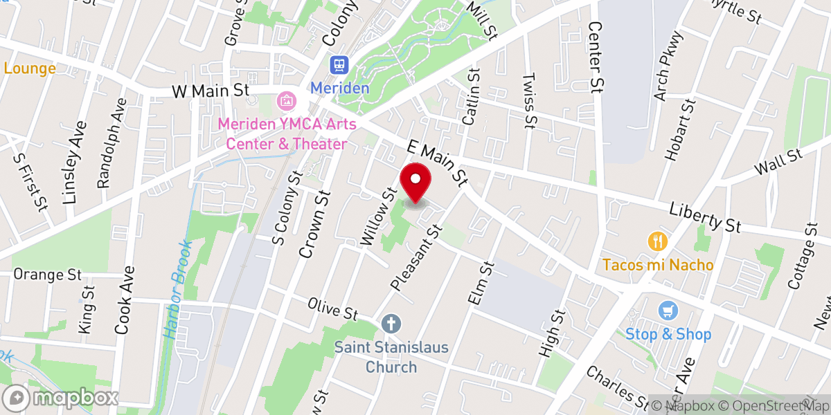 Map showing location of Life of Faith Ministries