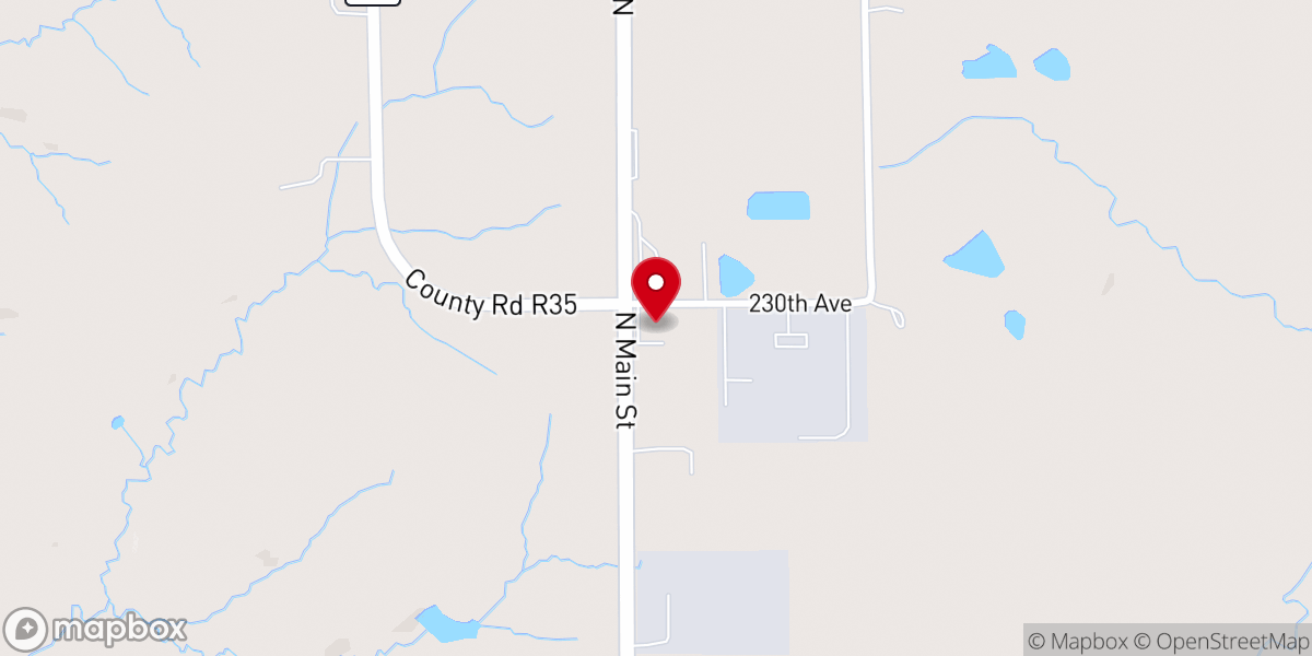 Map showing location of Harvest of Hope Community Church