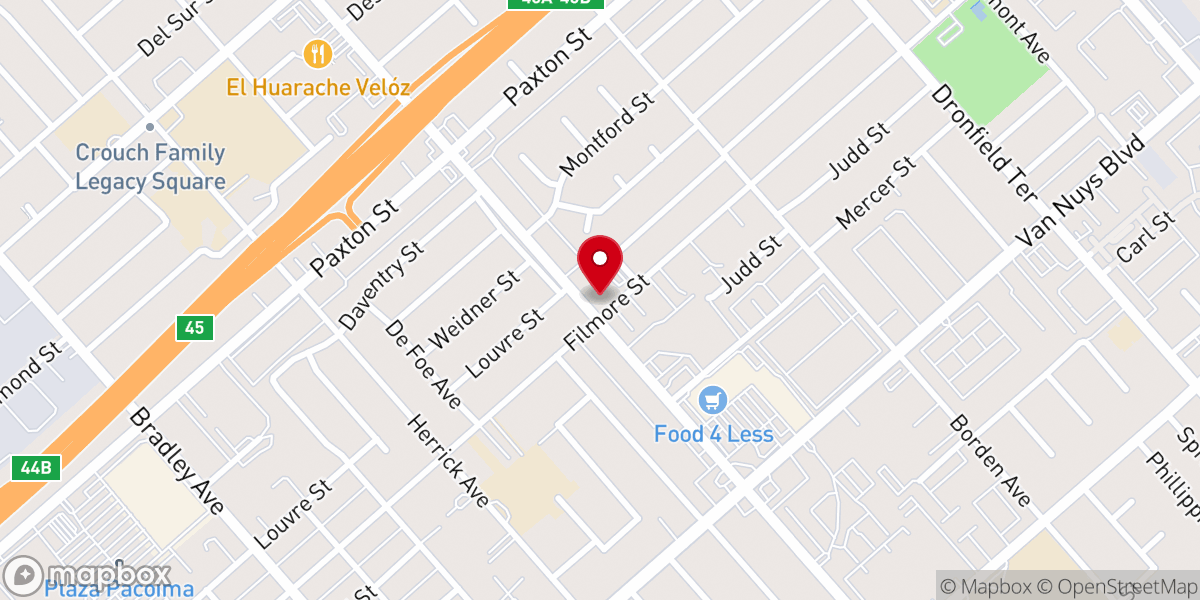Map showing location of Valley Crossroads Seventh-day Adventist Church