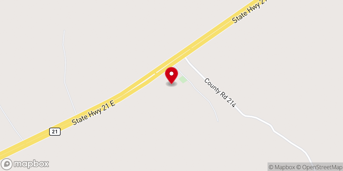 Map showing location of Cooks Point Methodist Church